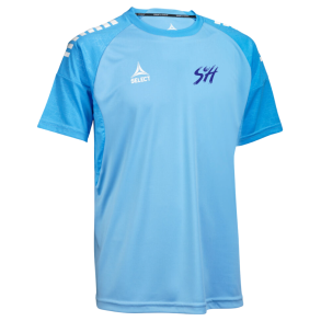 Select spain V25 spillertrje med logo, lysebl 